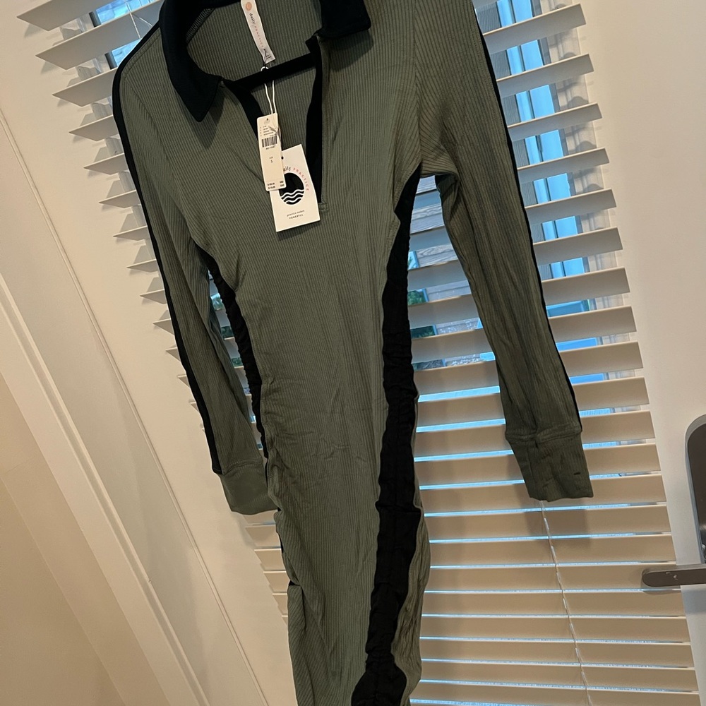 Daily Practice by Anthropologie. Colorblock Polo MIDI Dress - Picture 6 of 6